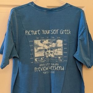 UofA panhellenic preview weekend 2010 shirt